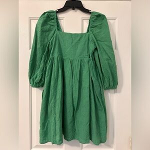 Pomander Place (from Tuckernuck) green mini dress. Size small